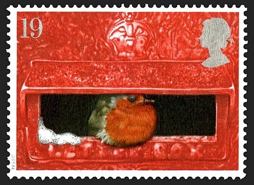 Pettirosso scatola pilastro - in,