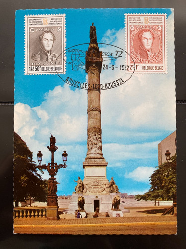 Belgio 1972 cartolina massima