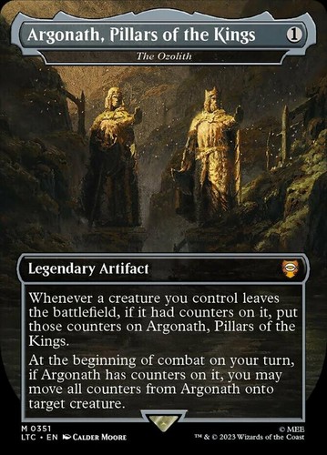 Mtg argonath pilastri dei re - argonath,,
