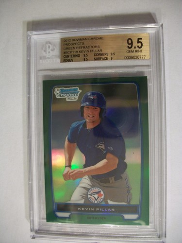 Kevin pillar 2012 bowman cromo - kevin,