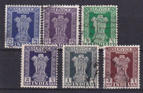 Francobolli usati sa15g india - sa15g,