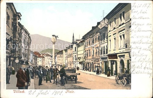 Villach kaernten piazza - villach, saeule